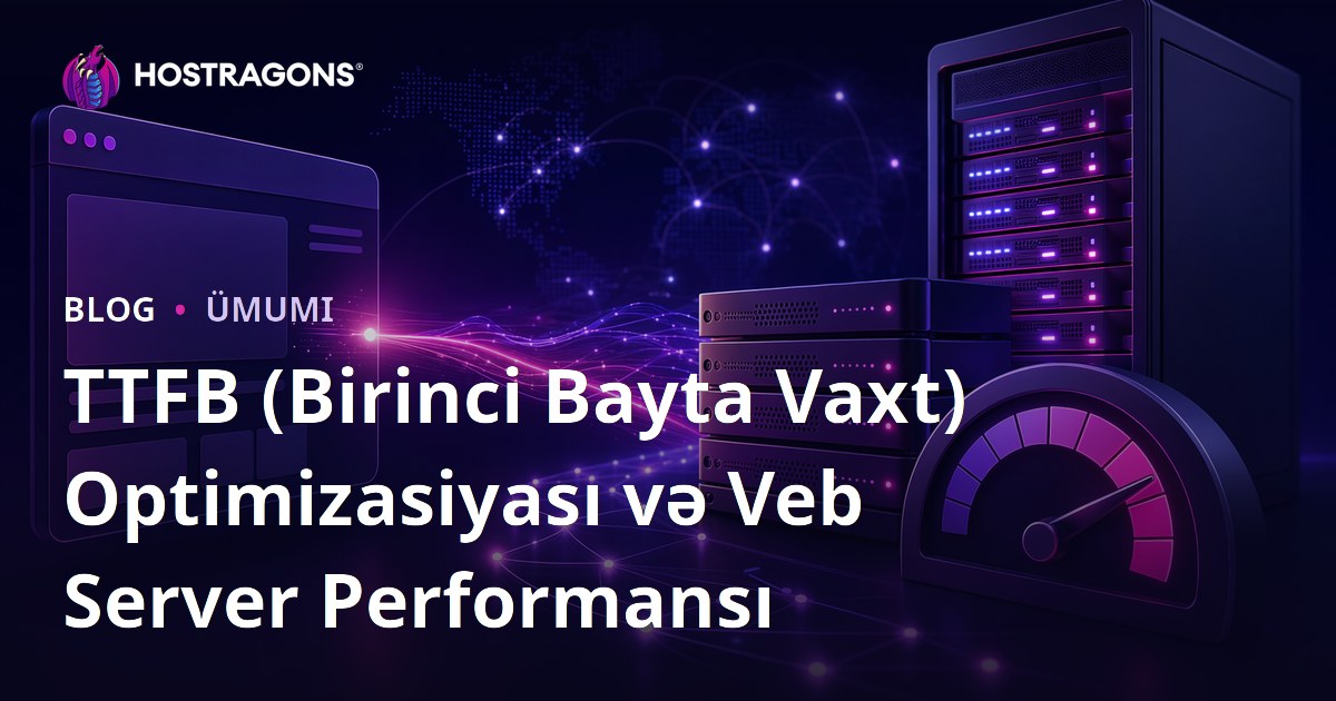 TTFB (Birinci Bayta Vaxt) Optimizasiyası və Veb Server Performansı