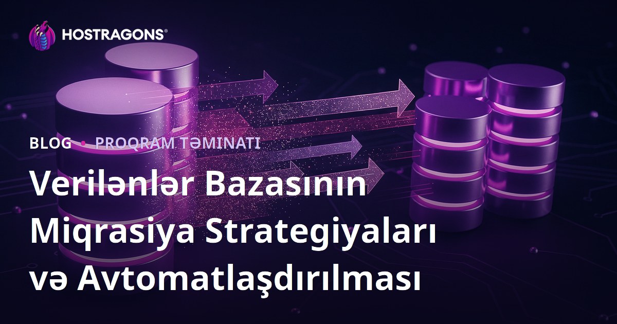 Verilənlər Bazasının Miqrasiya Strategiyaları və Avtomatlaşdırılması