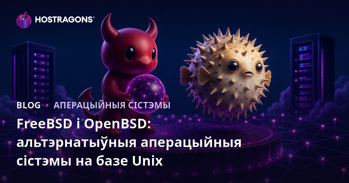 FreeBSD і OpenBSD: альтэрнатыўныя аперацыйныя сістэмы на базе Unix