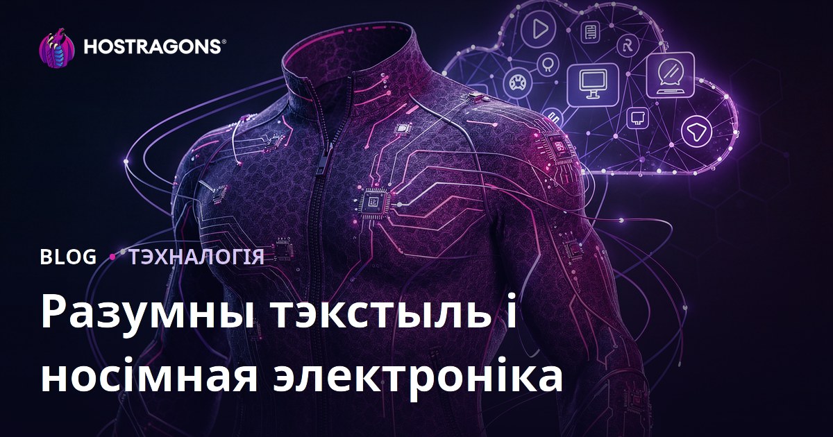 Разумны тэкстыль і носімная электроніка