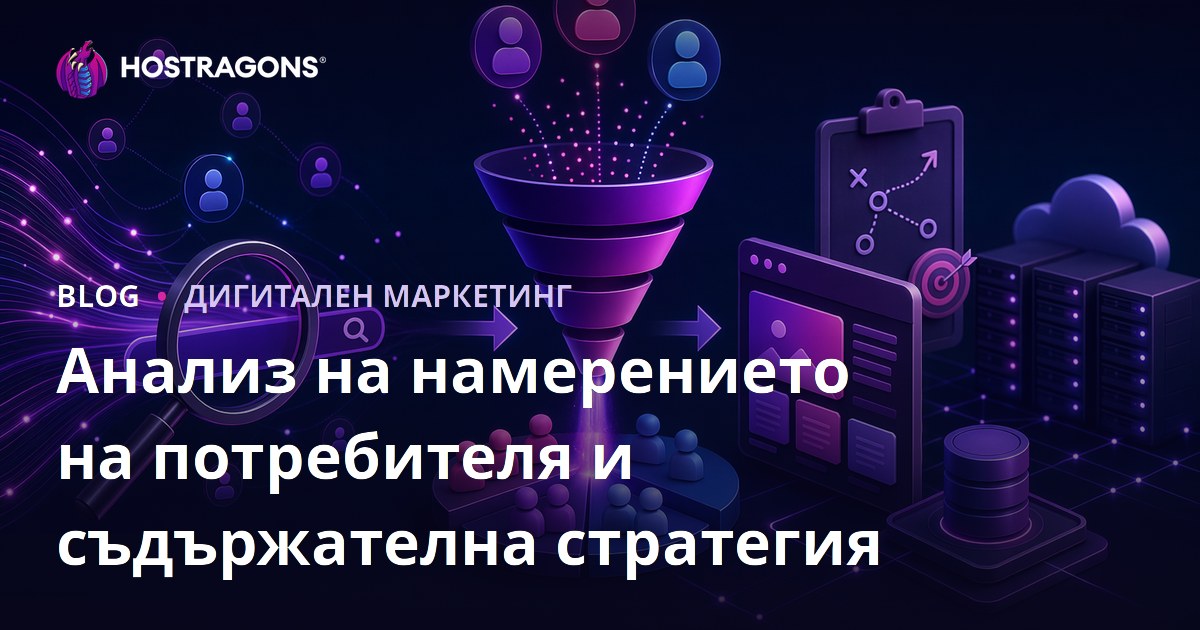 Анализ на потребителското намерение (Search Intent) и изграждане на съдържателна стратегия
