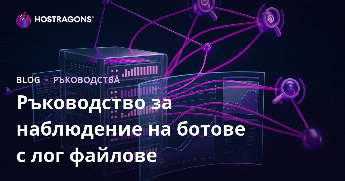 Проследяване на ботове на търсачки чрез анализ на сървърни лог файлове