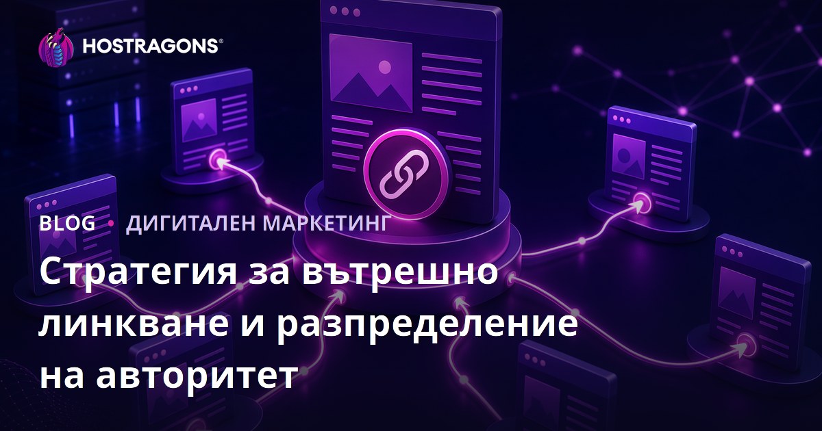 Стратегия за вътрешни връзки (Internal Linking): Как да разпределите авторитета на страниците