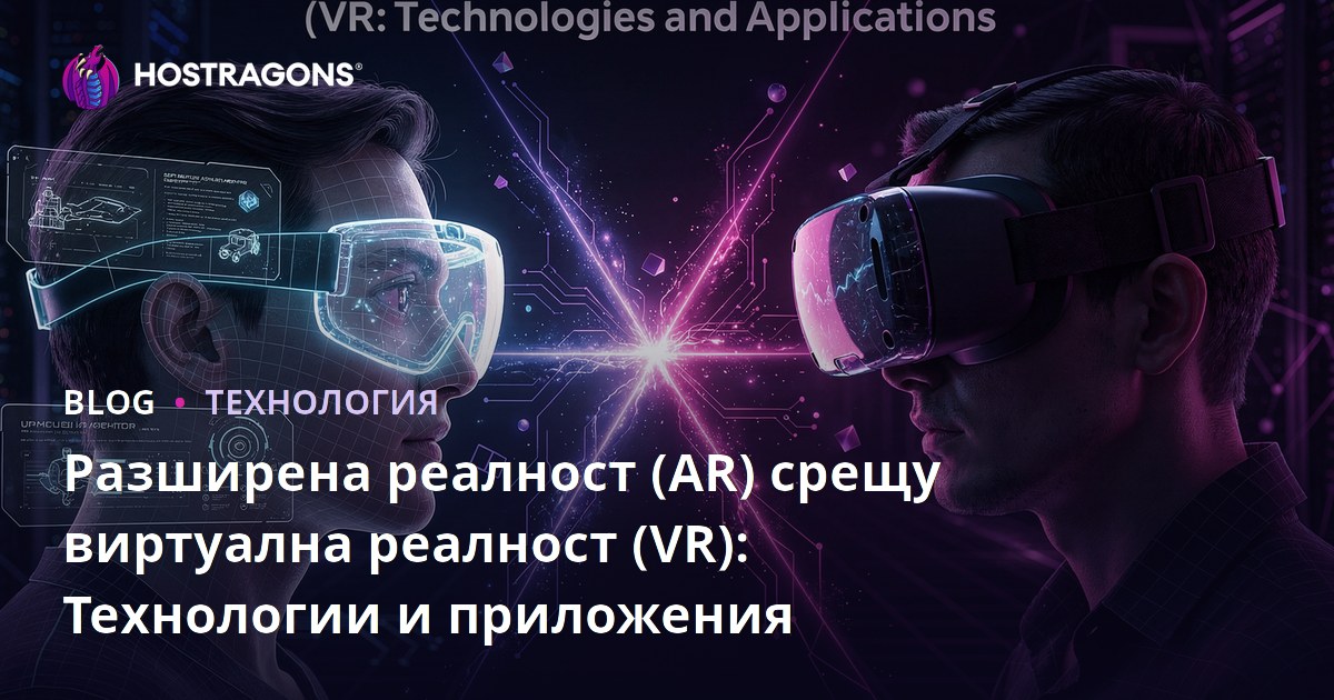 Разширена реалност (AR) срещу виртуална реалност (VR): Технологии и приложения