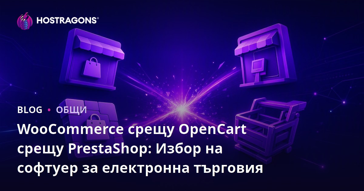 WooCommerce срещу OpenCart срещу PrestaShop: Избор на софтуер за електронна търговия