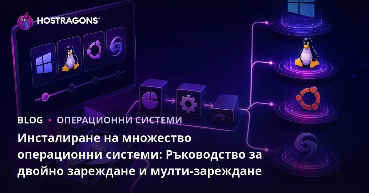 Инсталиране на множество операционни системи: Ръководство за Dual Boot и Multi-Boot