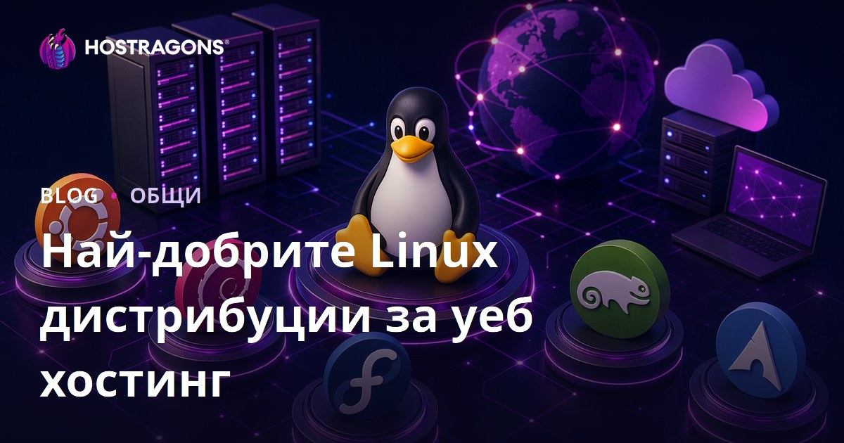 Най-добрите Linux дистрибуции за уеб хостинг