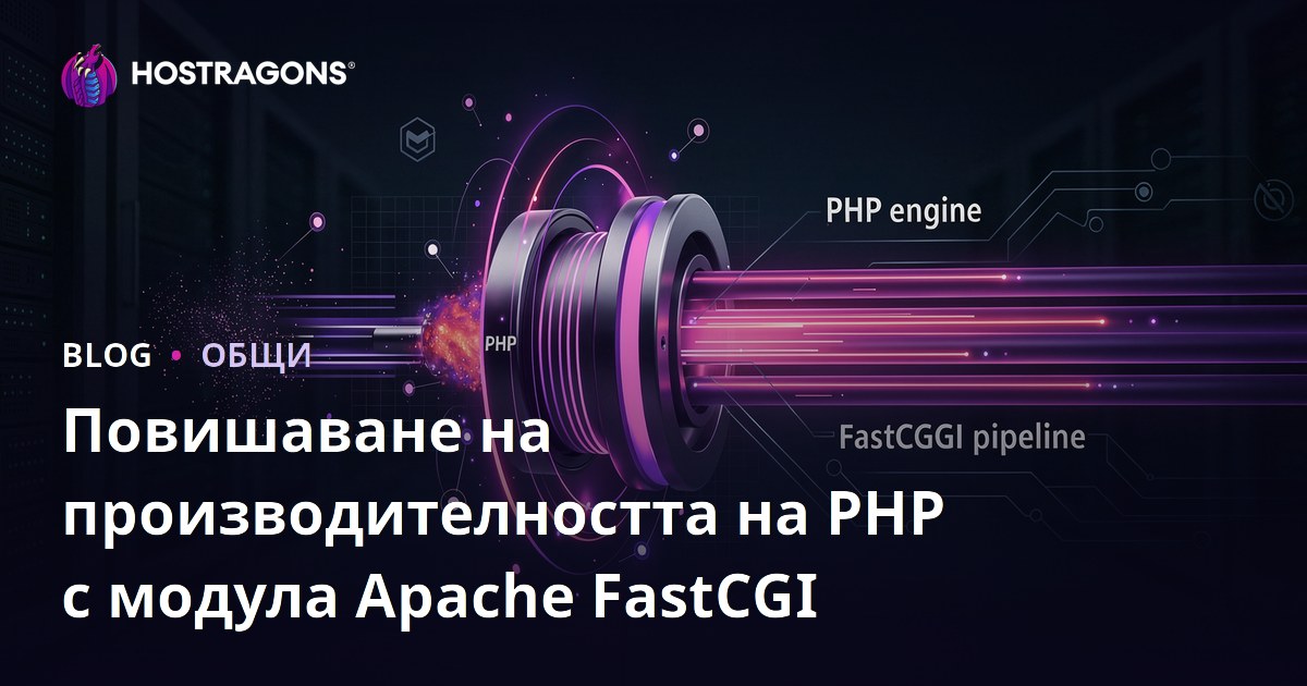 Повишаване на производителността на PHP с модула Apache FastCGI