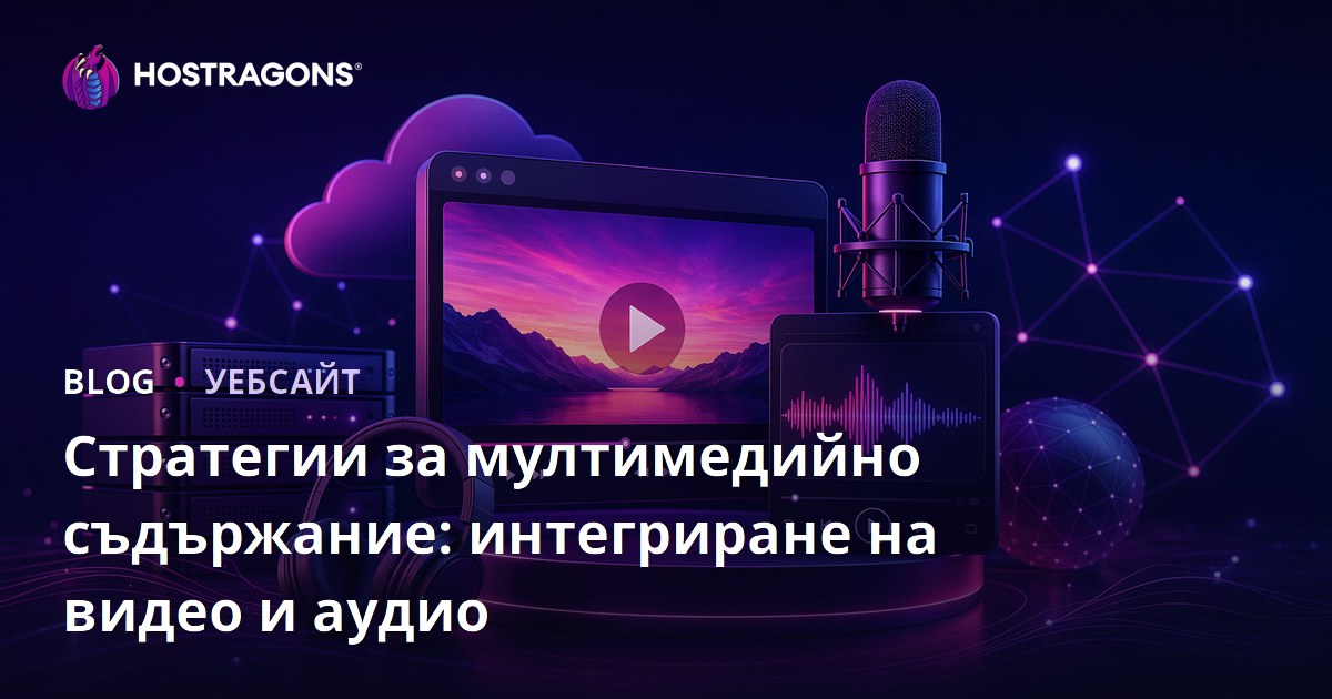 Стратегии за мултимедийно съдържание: интегриране на видео и аудио