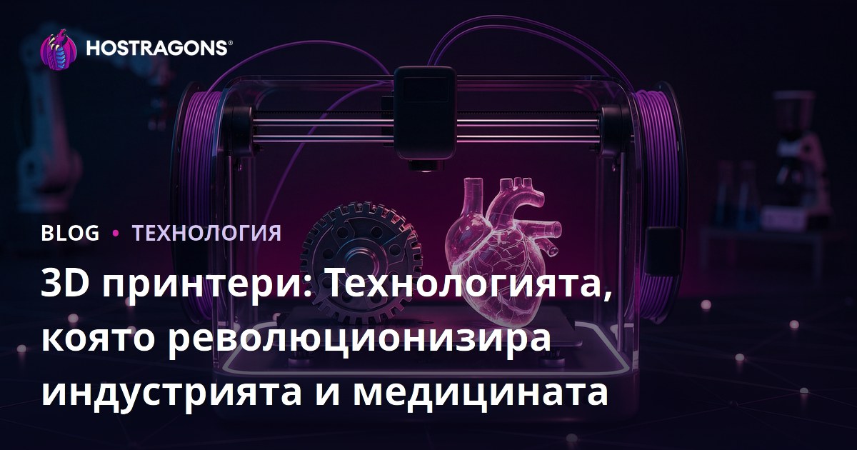 3D принтери: Технологията, която революционизира индустрията и медицината
