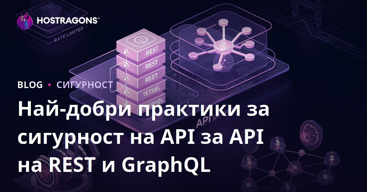 Най-добри практики за сигурност на API за API на REST и GraphQL