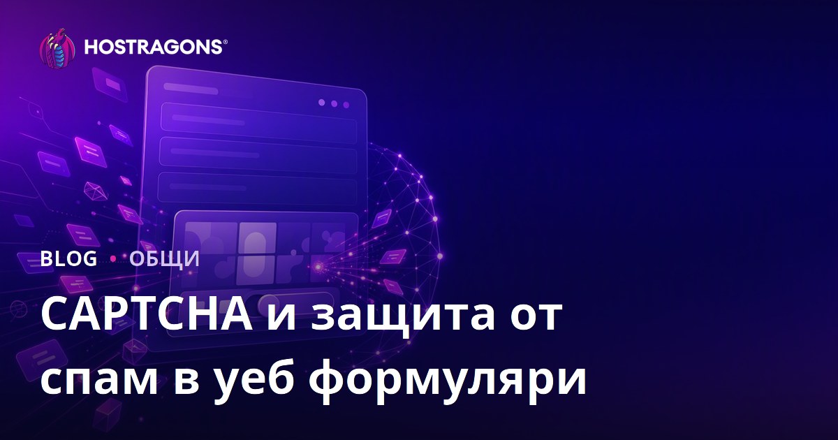 CAPTCHA и защита от спам в уеб формуляри