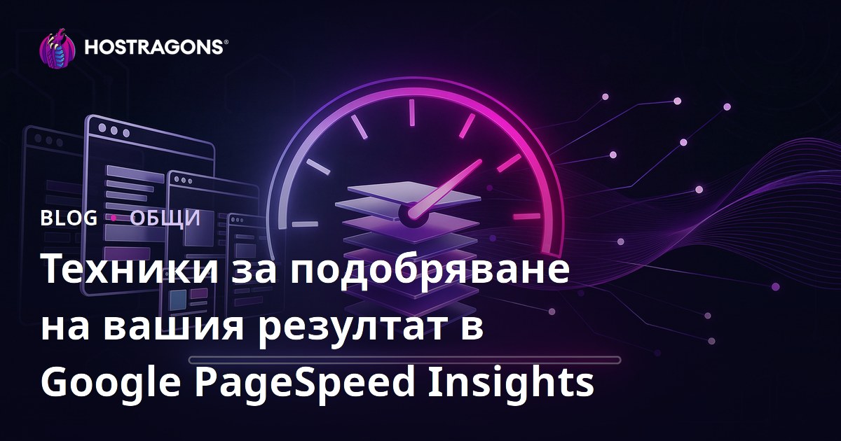 Техники за подобряване на вашия резултат в Google PageSpeed Insights