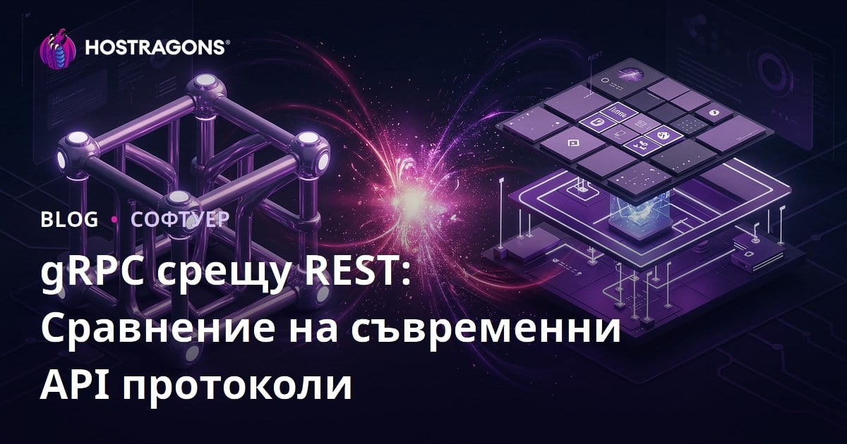 gRPC срещу REST: Сравнение на съвременни API протоколи