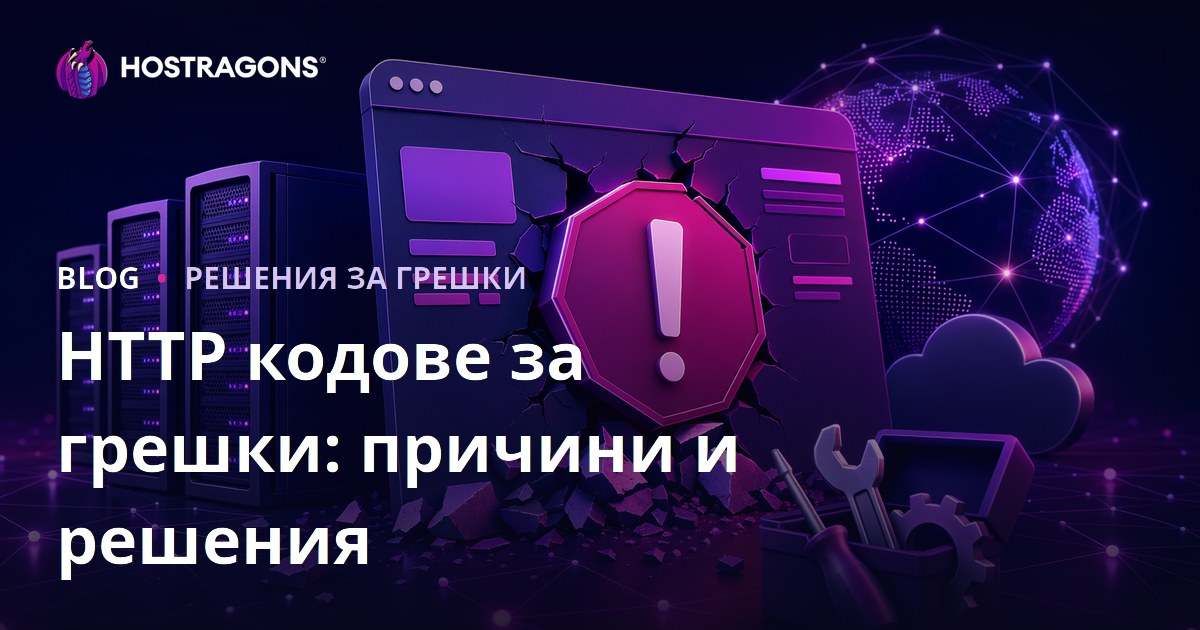 HTTP кодове за грешки: причини и решения