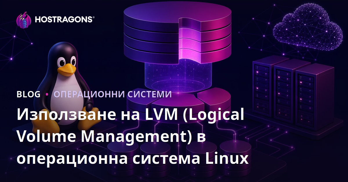 Използване на LVM (Logical Volume Management) в операционна система Linux
