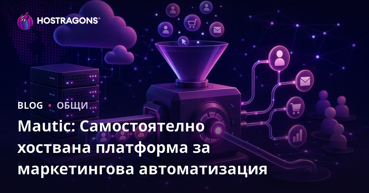 Mautic: Самостоятелно хоствана платформа за маркетингова автоматизация