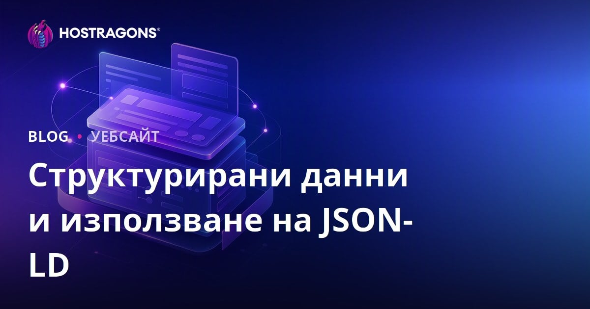 Структурирани данни и използване на JSON-LD