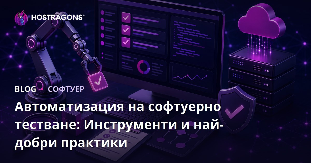 Автоматизация на софтуерно тестване: Инструменти и най-добри практики