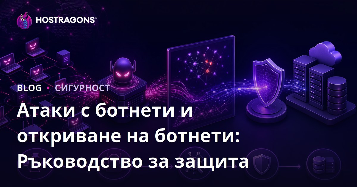 Атаки с ботнети и откриване на ботнети: Ръководство за защита