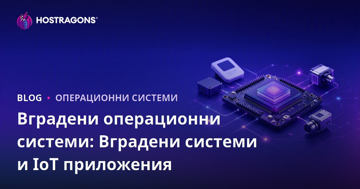 Вградени операционни системи: Вградени системи и IoT приложения