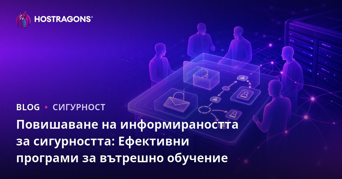 Повишаване на информираността за сигурността: Ефективни програми за вътрешно обучение
