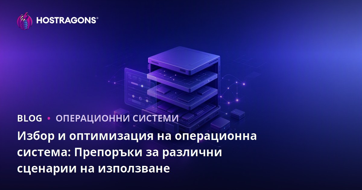 Избор и оптимизация на операционна система: Препоръки за различни сценарии на използване