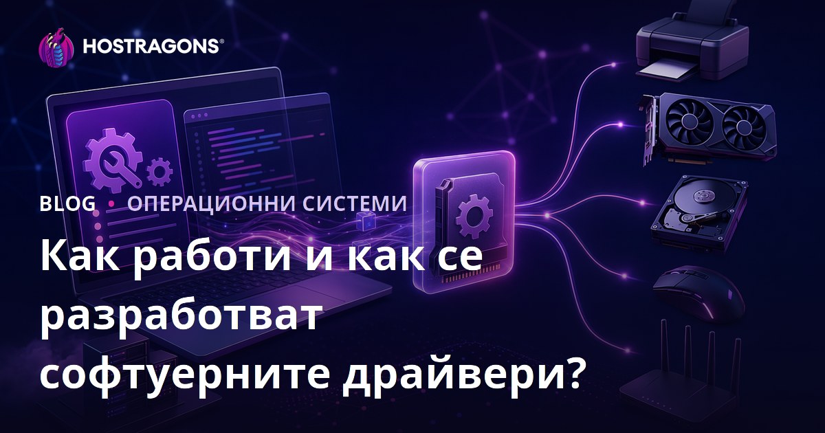 Как работи и как се разработват софтуерните драйвери?
