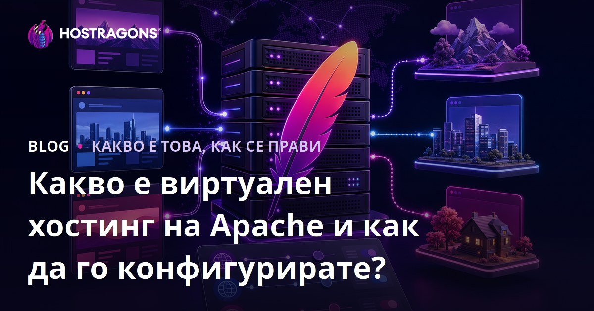 Какво е виртуален хостинг на Apache и как да го конфигурирате?