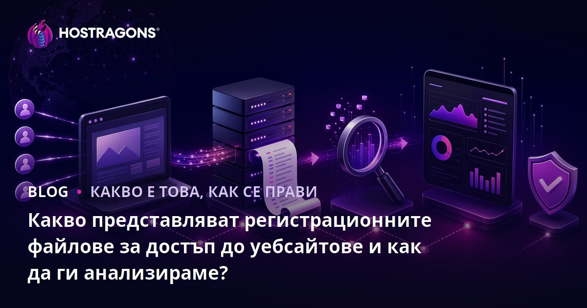 Какво представляват регистрационните файлове за достъп до уебсайтове и как да ги анализираме?
