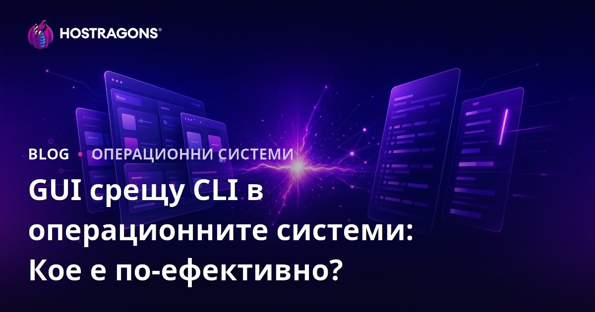 GUI срещу CLI в операционните системи: Кое е по-ефективно?