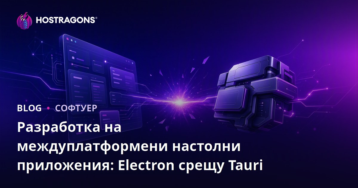 Разработка на междуплатформени настолни приложения: Electron срещу Tauri