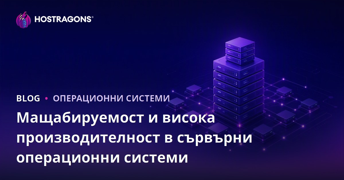 Мащабируемост и висока производителност в сървърни операционни системи