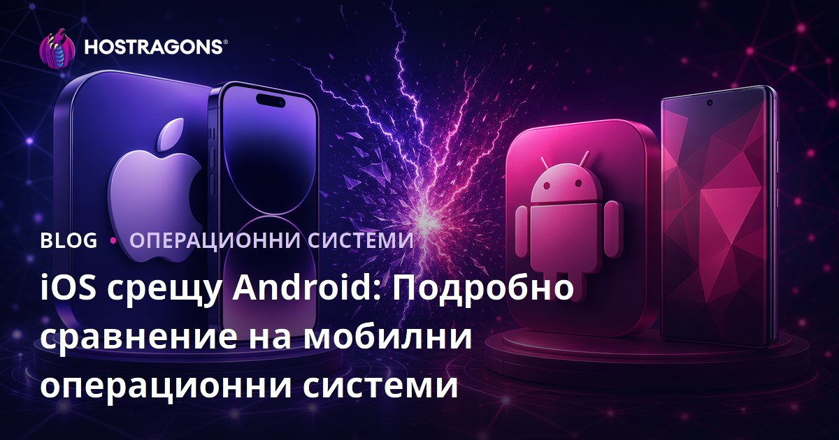 iOS срещу Android: Подробно сравнение на мобилни операционни системи