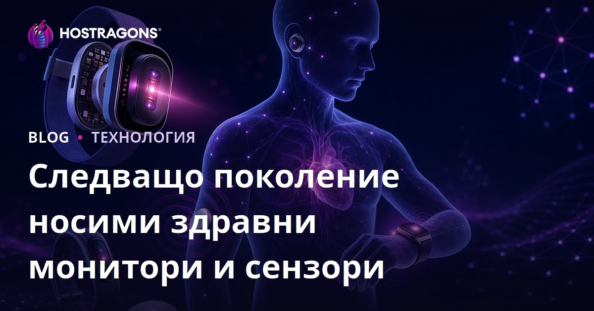 Следващо поколение носими здравни монитори и сензори