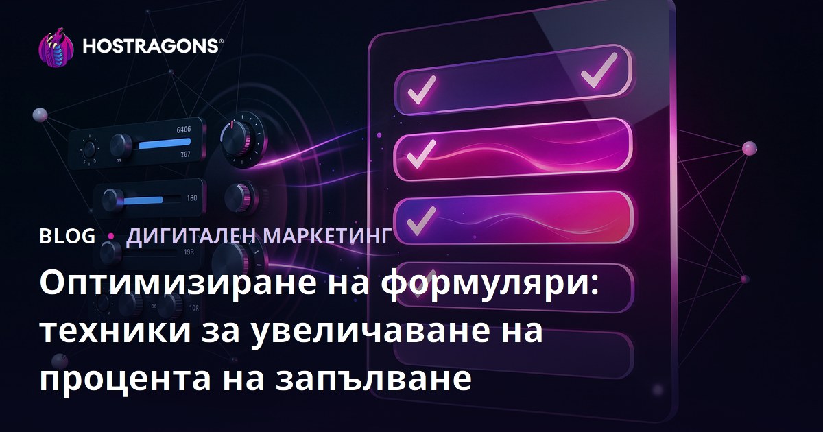 Оптимизиране на формуляри: техники за увеличаване на процента на запълване
