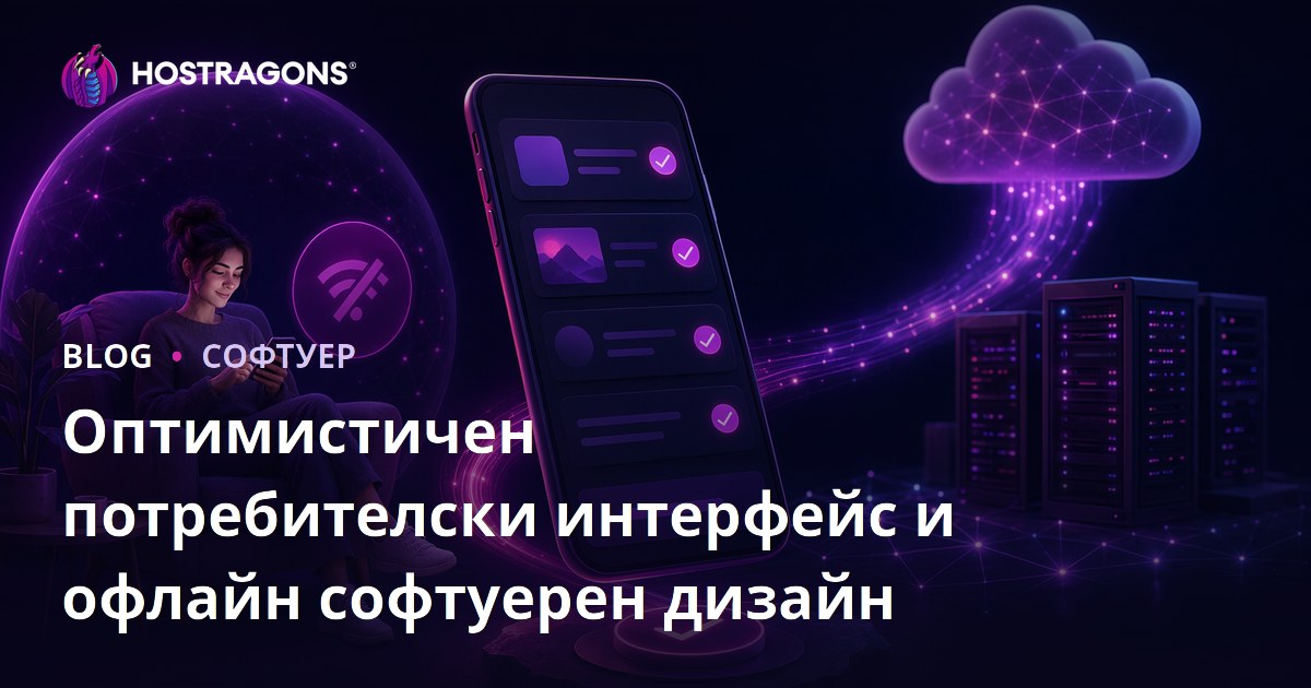 Оптимистичен потребителски интерфейс и офлайн софтуерен дизайн