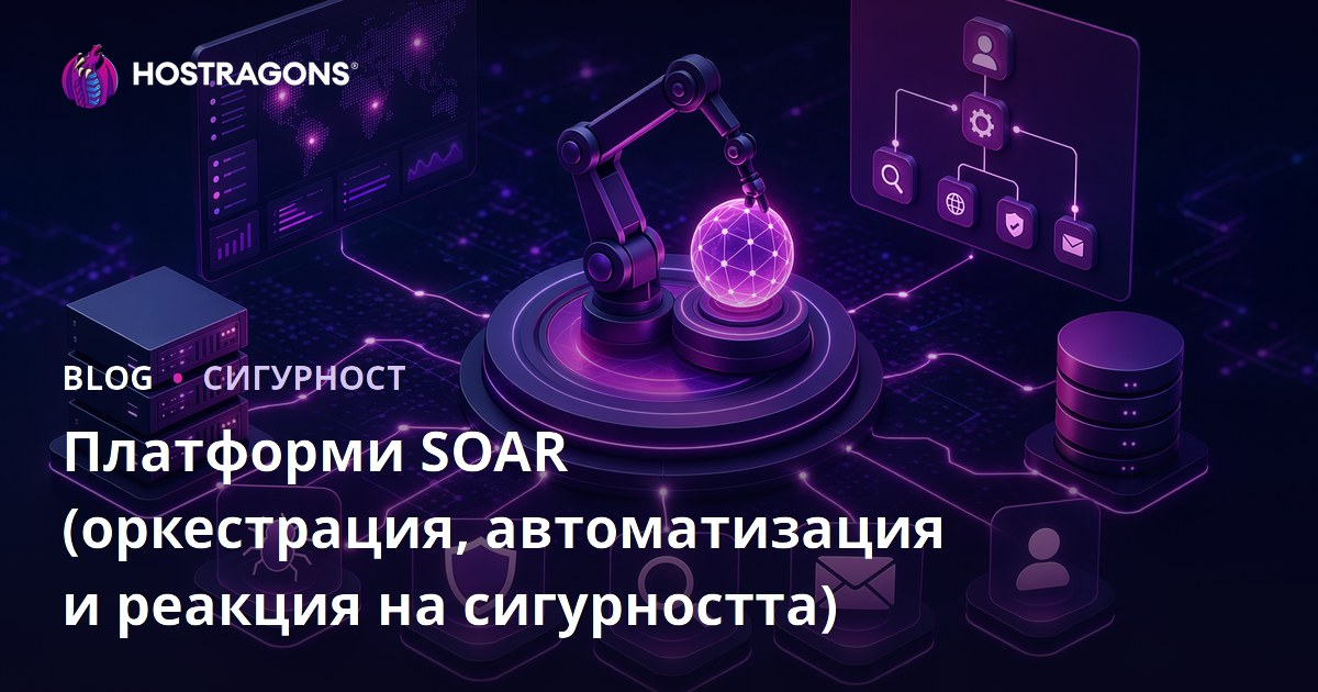 Платформи SOAR (оркестрация, автоматизация и реакция на сигурността)