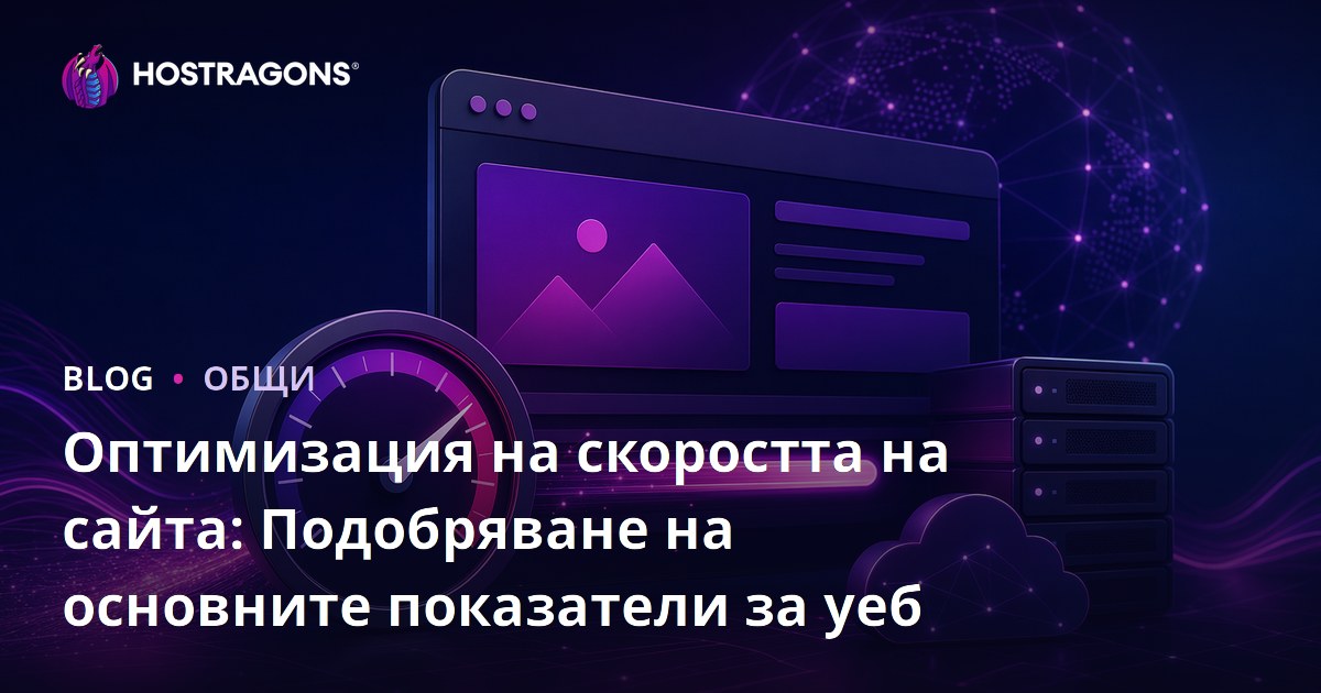 Оптимизация на скоростта на сайта: Подобряване на основните показатели за уеб