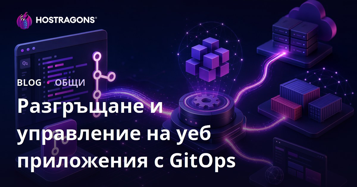 Разгръщане и управление на уеб приложения с GitOps