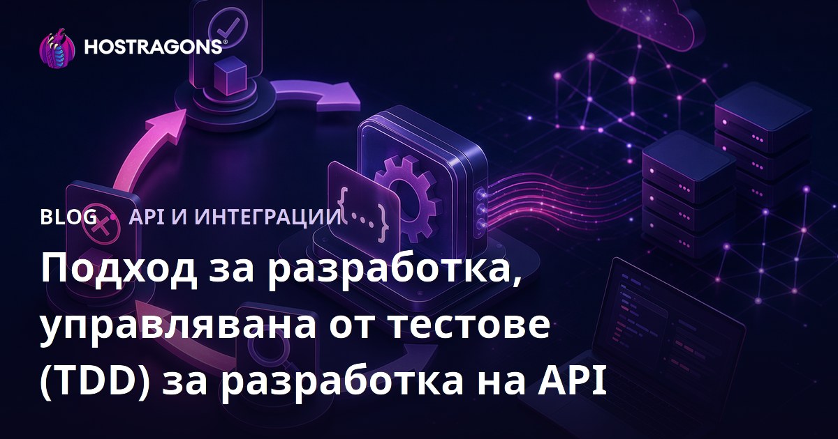 Подход за разработка, управлявана от тестове (TDD) за разработка на API