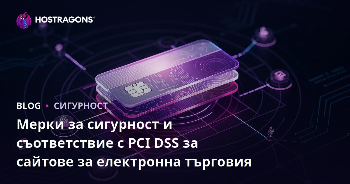 Мерки за сигурност и съответствие с PCI DSS за сайтове за електронна търговия