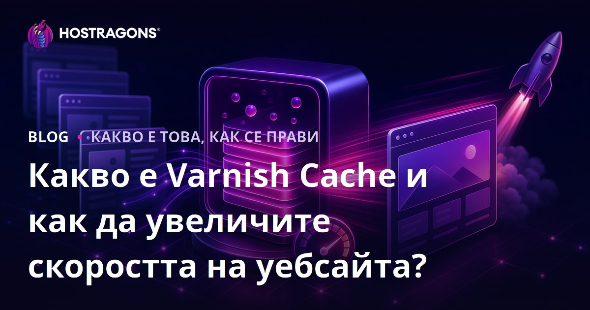 Какво е Varnish Cache и как да увеличите скоростта на уебсайта?