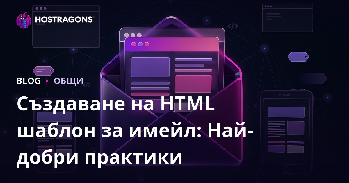 Създаване на HTML шаблон за имейл: Най-добри практики