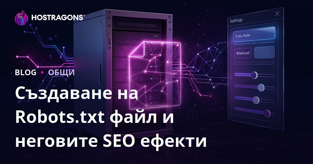 Създаване на Robots.txt файл и неговите SEO ефекти