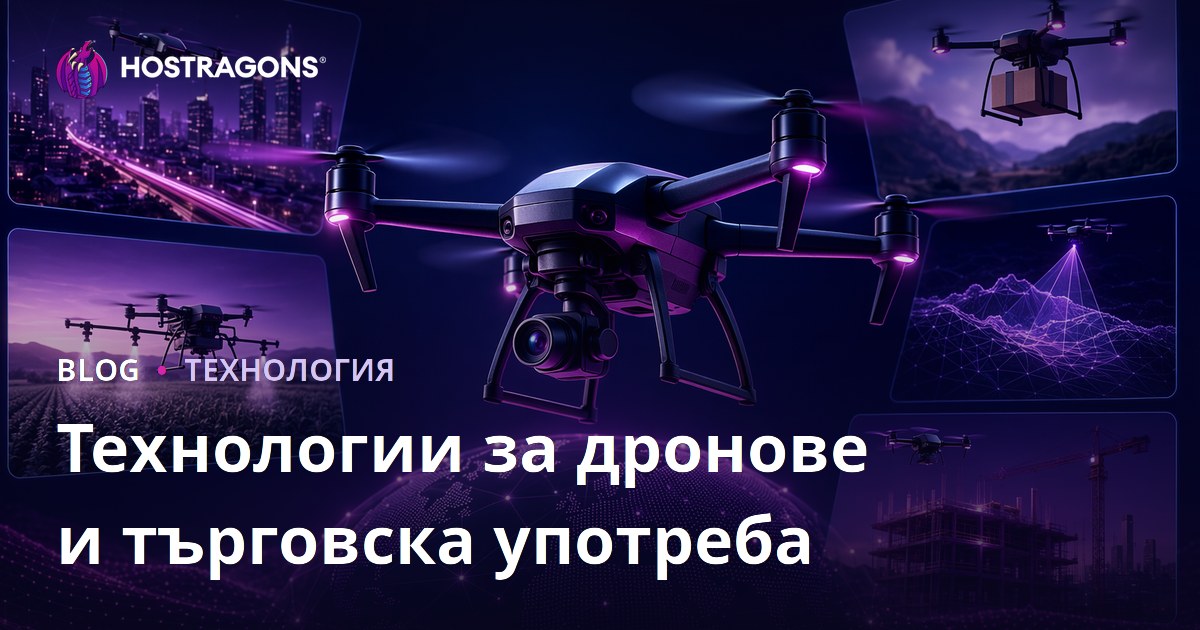 Технологии за дронове и търговска употреба