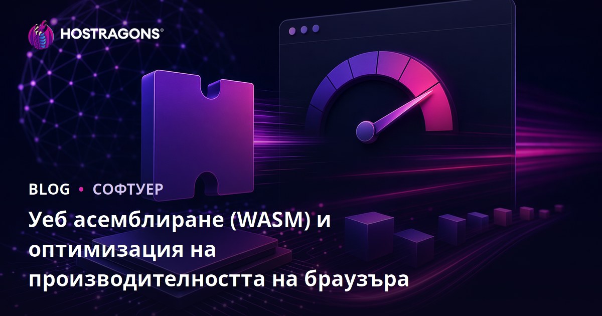 Уеб асемблиране (WASM) и оптимизация на производителността на браузъра