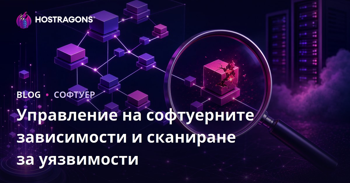 Управление на софтуерните зависимости и сканиране за уязвимости