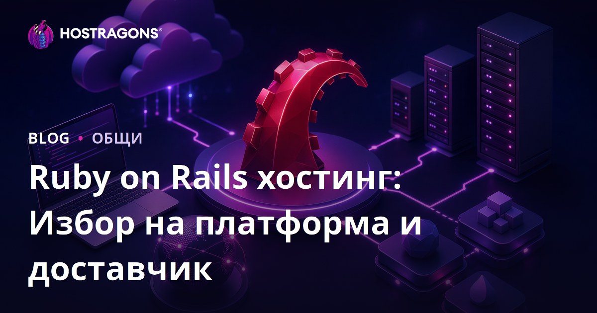 Ruby on Rails хостинг: Избор на платформа и доставчик
