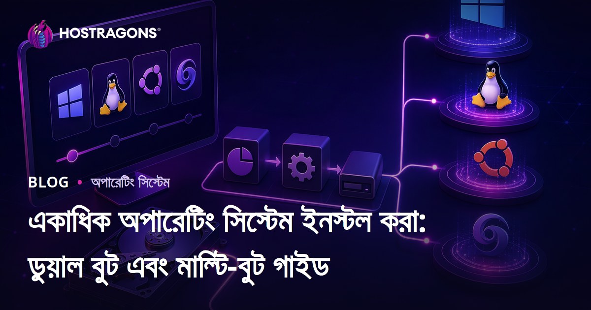 একাধিক অপারেটিং সিস্টেম ইনস্টল করা: ডুয়াল বুট এবং মাল্টি-বুট গাইড